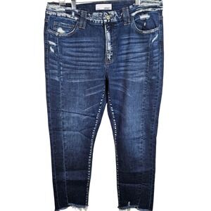 Velvet Women's Blue Ankle Jeans